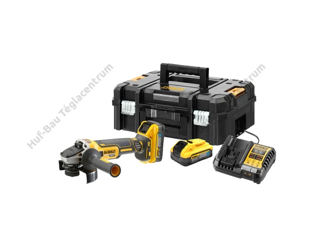DEWALT DCG409H2T-QW kefementes sarokcsiszoló szett
