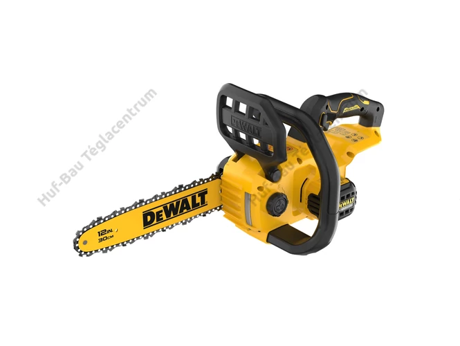 DEWALT DCMCS565N-XJ 30 cm-es egykezes láncfűrész, akku és töltő nélkül.