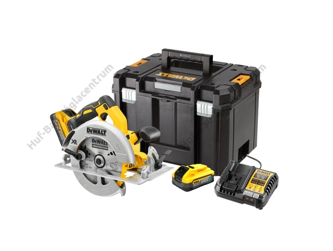 DEWALT DCS570H2T-QW akkumulátoros körfűrész
