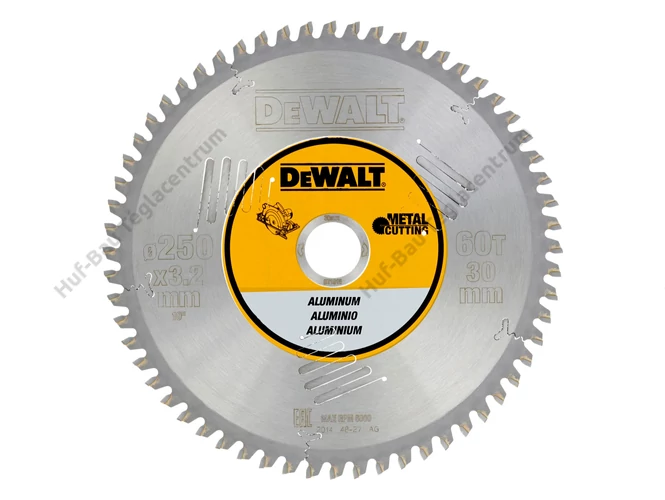 DEWALT DT1915-QZ körfűrészlap ALU