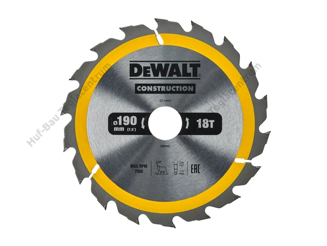 DEWALT DT1943-QZ körfűrészlap S30