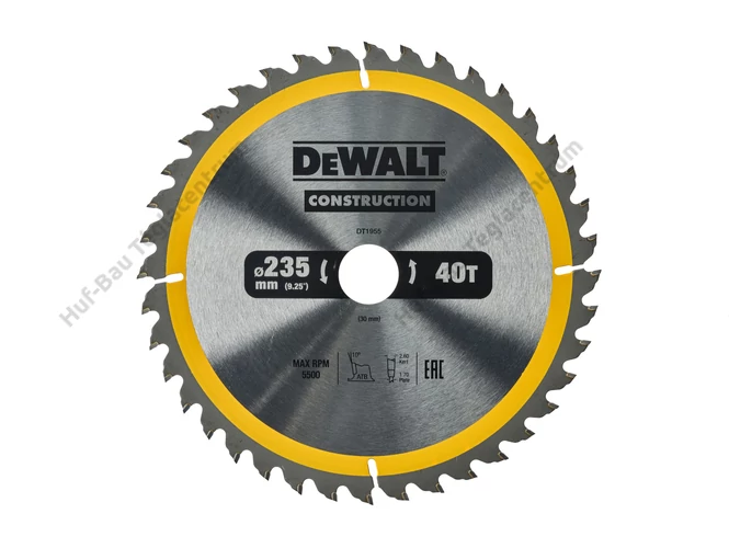 DEWALT DT1955-QZ körfűrészlap S30