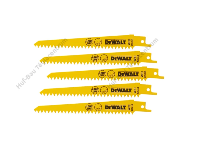 DEWALT DT2356-QZ kardfűrészlap, Cobalt 152 mm - 5 db