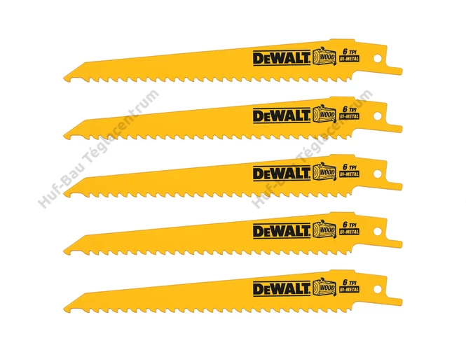 DEWALT DT2359-QZ BiMetál kardfűrészlap 152 mm - 5 db/cs