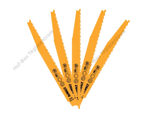 DEWALT DT2406-QZ BiMetal kardfűrészlapok 203 mm - 5 db