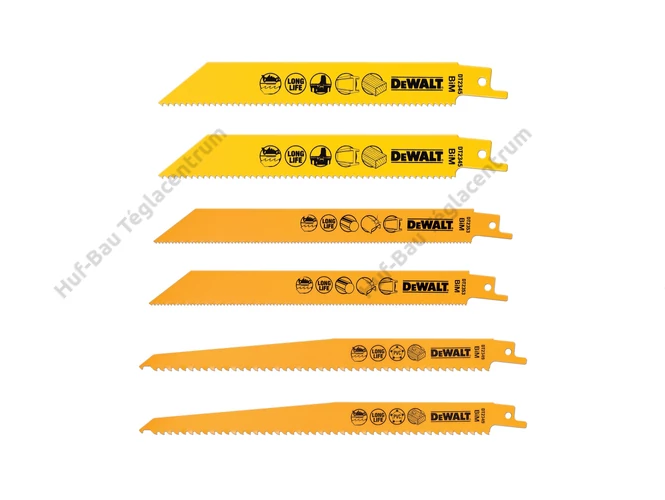 DEWALT DT2444-QZ kardfűrészlap készlet 6 db - os