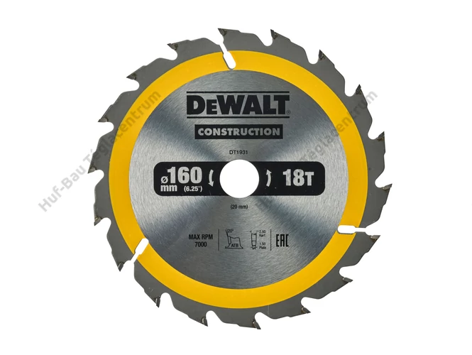 DEWALT DT4031-QZ körfűrészlap S40 ATB