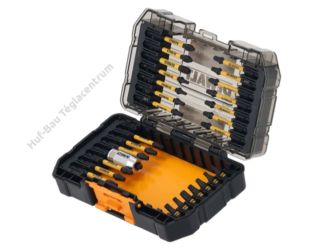 DEWALT DT70909T-QZ McLaren 29 darabos TORX bit készlet, TOUGH CASE tokban - Impact Ready