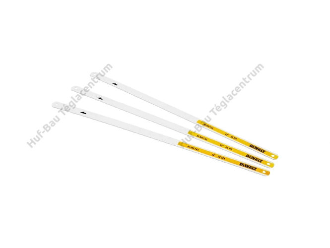 DEWALT DWHT0-20558 3 db-os fémfűrész penge, vegyes