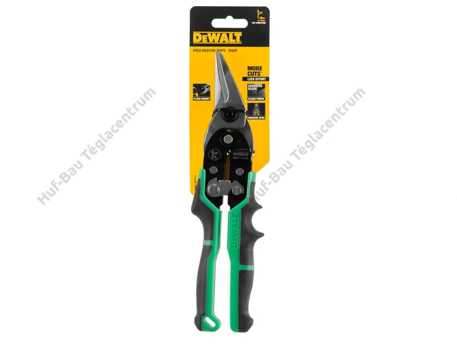 DEWALT DWHT14674-0 ergo aviation lemezvágó olló – jobb
