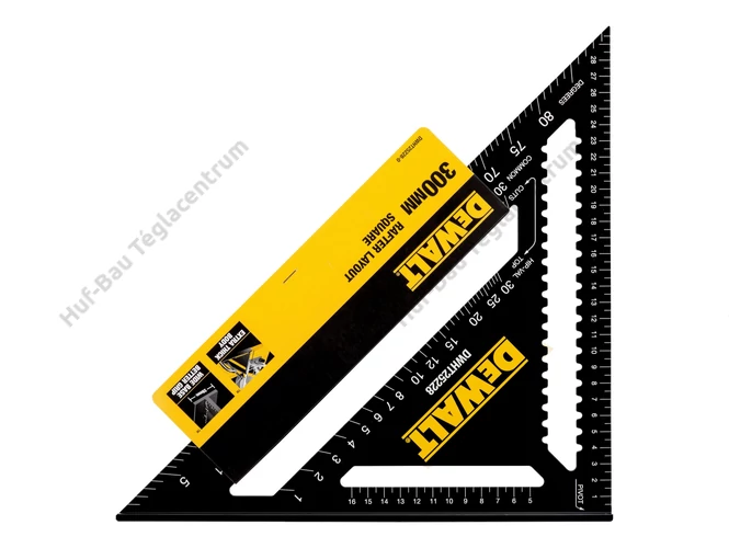 DEWALT DWHT25228-0 30 cm-es tetőfedő derékszögű háromszög