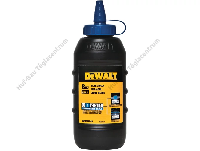 DEWALT DWHT47049-9 225 g/8 uncia kék krétapor