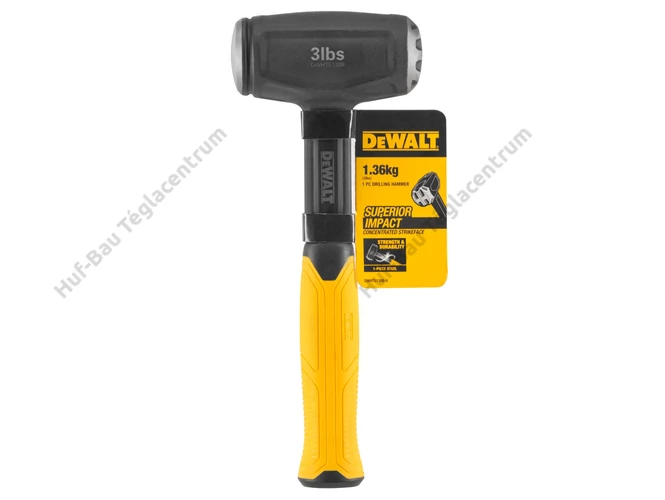 DEWALT DWHT51388-0 egybe kovácsolt acél kőtörő kalapács - 1.4 kg-os