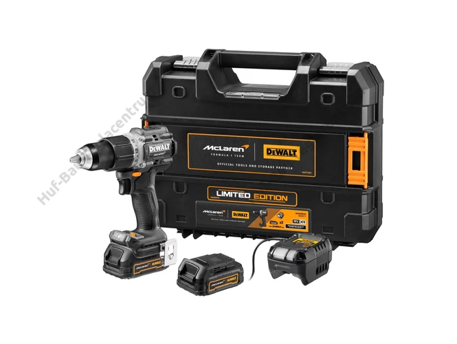DEWALT DCD85ME2GT-QW akkus ütvefúró szett - McLaren Edition