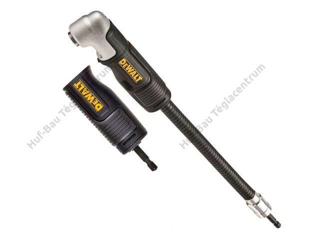 DEWALT DT20502-QZ sarokfúró adapter ütvecsavarozóhoz - 3 részes