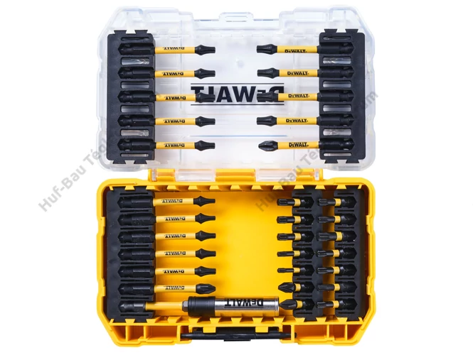 DEWALT DT70783T-QZ 26 db-os Felxtorq bit készlet, zárható, Tough Case-rendszerrel kompatibilis tokban. Bruttó: [PRICE]