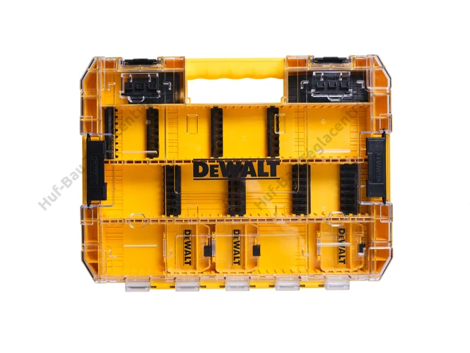 DEWALT DT70804-QZ ToughCase tároló bittartóval, elválasztóval, kis tárolóhellyel