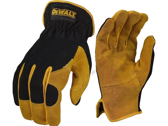 DeWalt DPG216L Hybrid performance kesztyű - bőr