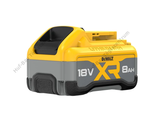 DEWALT DCB1880-XJ 8 Ah XR li-ion akkumulátor, 18V-os gépekhez, EXTRÉM igénybevételhez.