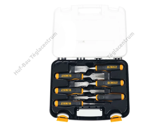 DEWALT DWHT16852-9 6 db-os üthető favéső készlet, egyedi kofferben. Bruttó: [PRICE]