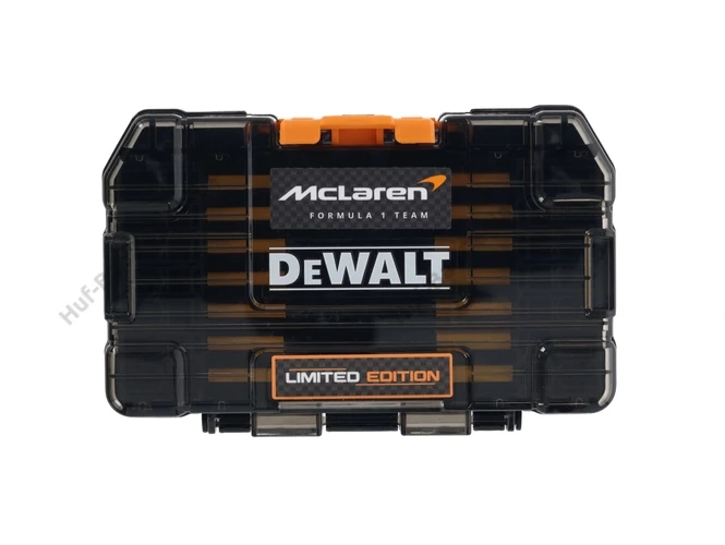 DEWALT DT70902T-QZ McLaren 32 darabos bit készlet, TOUGH CASE tokban - Impact Ready