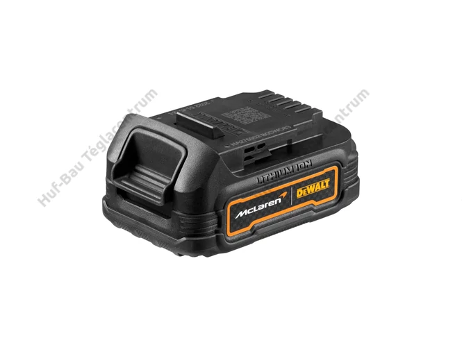 DEWALT DCBP034M 1.7 Ah-s akkumulátor McLaren EDITION OEM kiszerelés