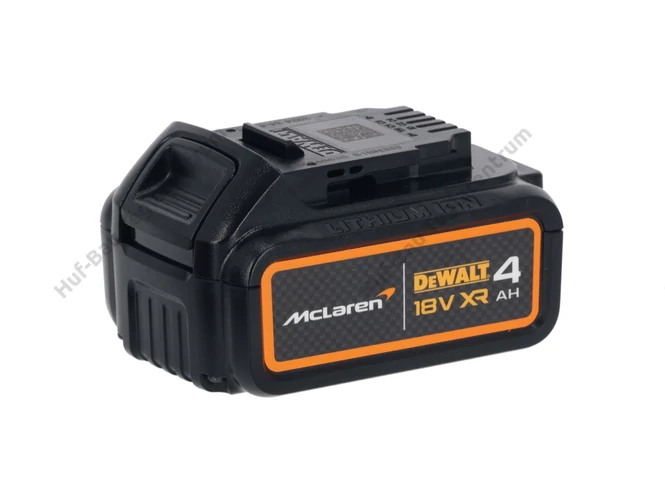 DEWALT DCB182M-XJ McLaren Design akkumulátor 4.0 Ah 18V - OEM