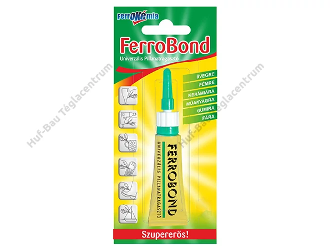 FERROKÉMIA Ferrobond univerzális pillanatragasztó 3 g