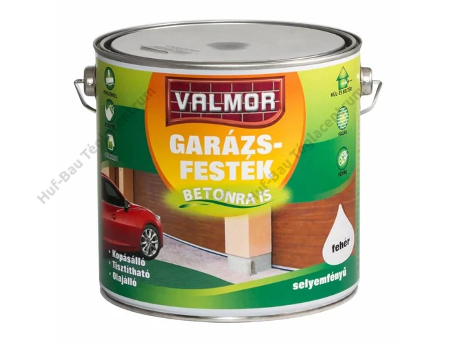 VALMOR Garázsfesték fehér - 2.5 l