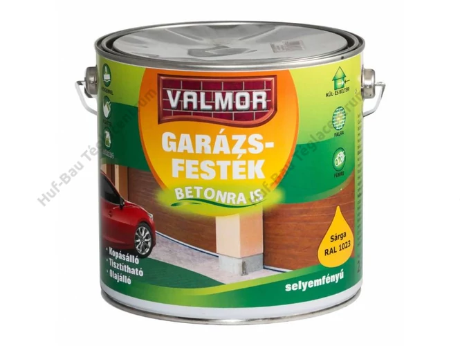  VALMOR Garázsfesték sárga Ral 1023 - 2.5 l