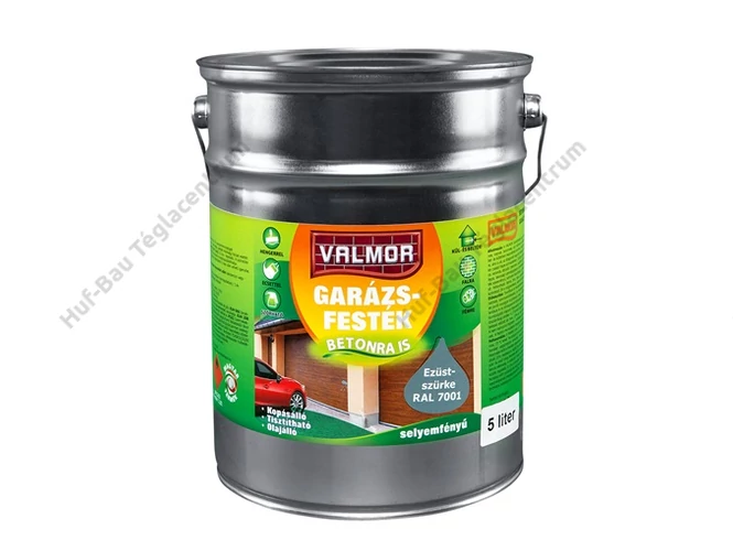 VALMOR Garázsfesték ezüstszürke Ral 7001 - 2.5 l