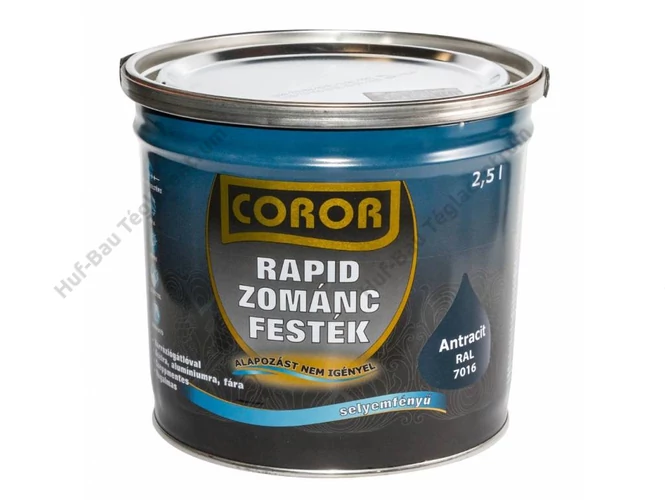 COROR Rapid Zománc antracit Ral - 2.5l