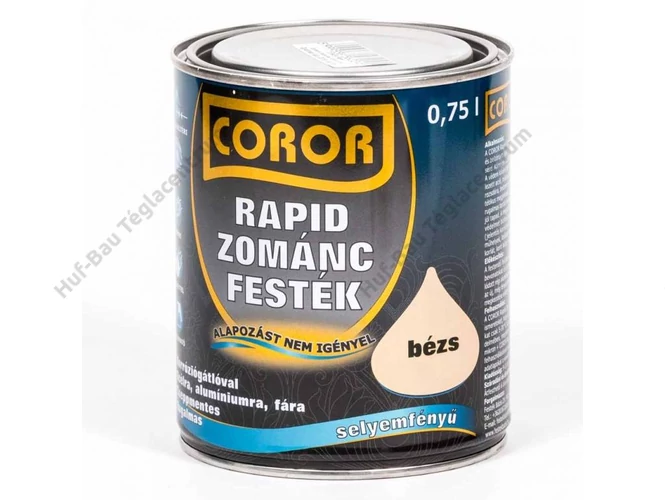 COROR Rapid Zománc bézs Ral - 0.75 l