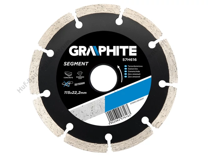 Graphite gyémántvágó - 115mm szegmens