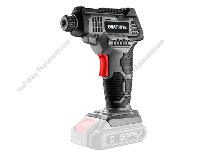 GRAPHITE akkus kompresszor - Energy+ 18V max 7 bar  akku nélkül