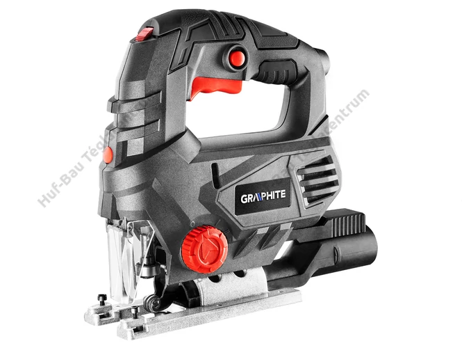 Graphite dekopírfűrész - 650W, 0-3100 min-1, alu talp