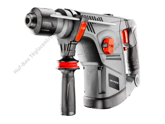 Graphite fúró- vésőkalapács - SDS Plus 4,2J 900W álló kofferben