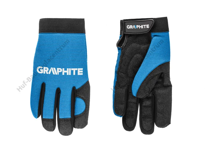 Graphite munkakesztyű, műbőr és rugalmas szövet - 10"