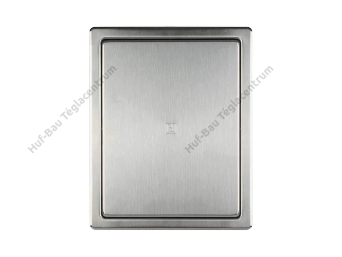 HACO rozsdamentes acél kádajtó - NVD 200 x 250