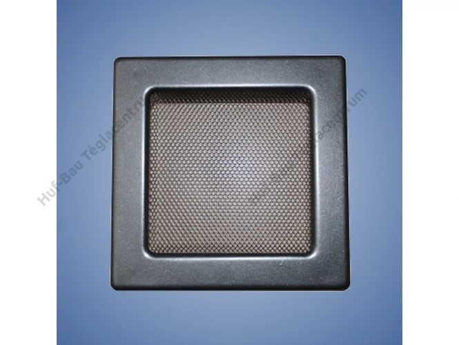 HACO lakkozott fém szellőzőrács - szürke LKM 170 x 170 G