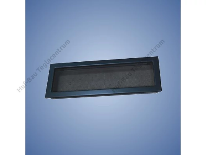 HACO lakkozott fém szellőzőrács - szürke LKM 170 x 490 G