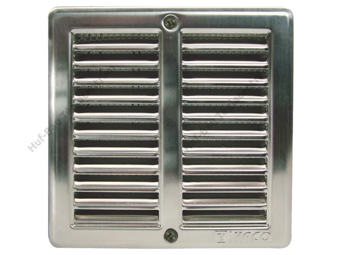 HACO rozsdamentes acél szellőzőrács - NVM 150 x 150