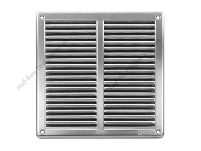 HACO rozsdamentes acél szellőzőrács - NVM 250 x 250