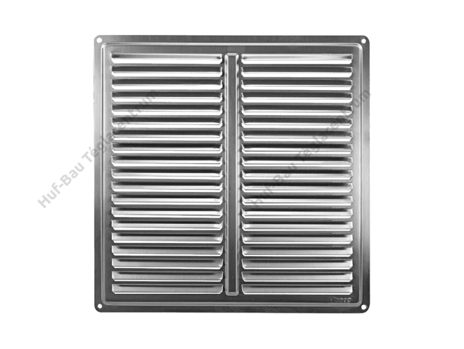 HACO rozsdamentes acél szellőzőrács-takaró - NVM 250 x 250 K