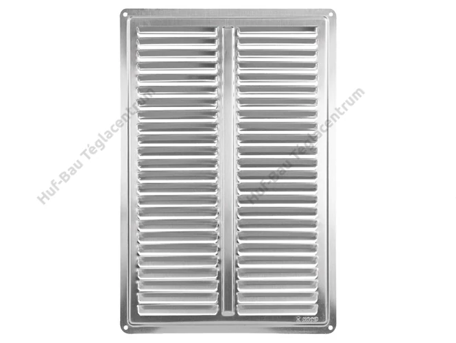 HACO rozsdamentes acél szellőzőrács-takaró - NVM 200 x 300 K
