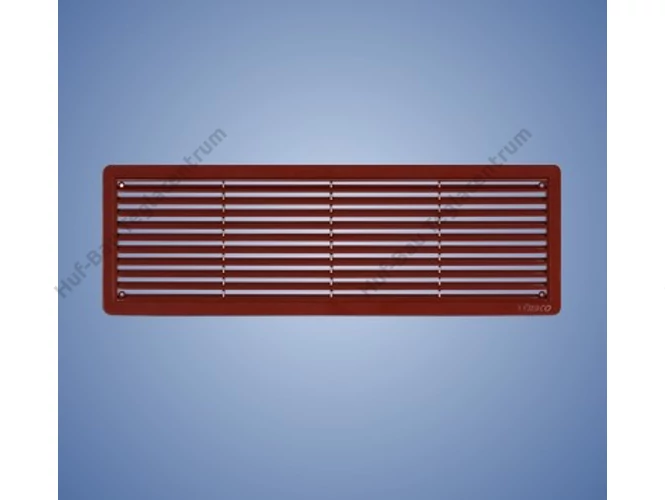 HACO ajtóba szerelhető szellőzőrács műanyag barna - VM 500 x 90 D H