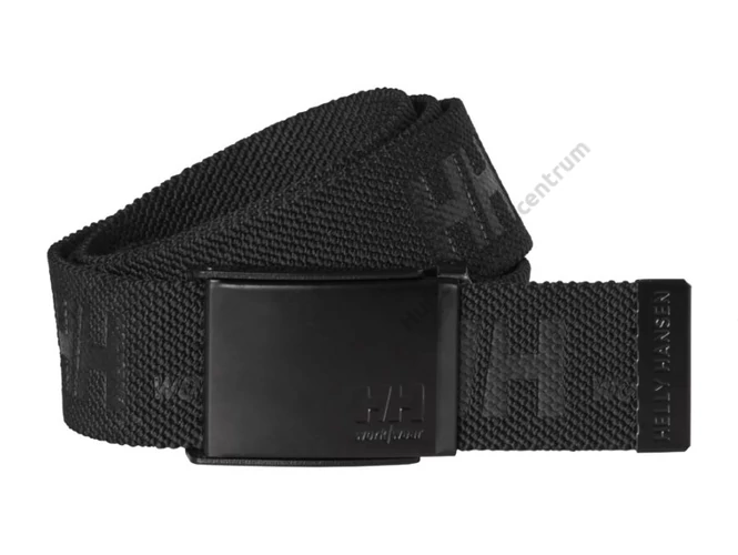 Helly Hansen logo rugalmas öv fekete