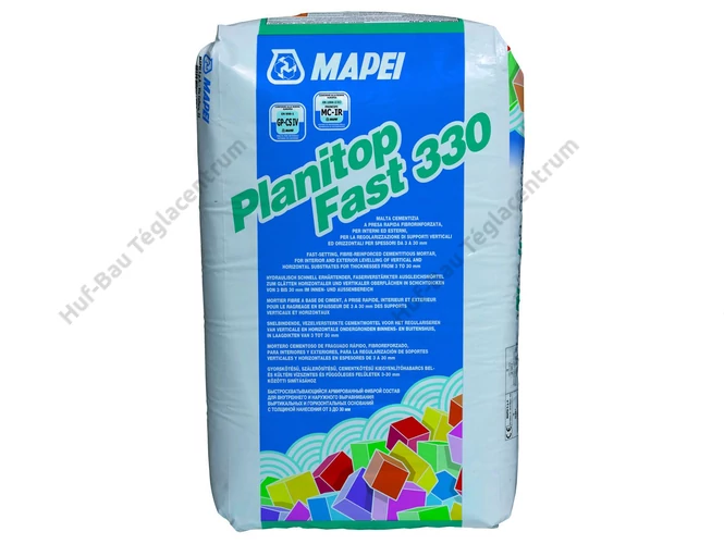 MAPEI Planitop Fast 330 kiegyenlítő habarcs 3-30mm - 25kg