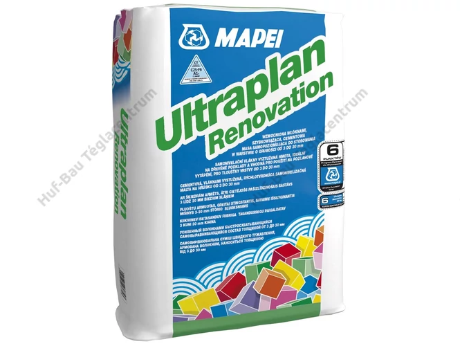 MAPEI Ultraplan Renovation önterülő aljzatkiegyenlitő 3-30mm - 25kg
