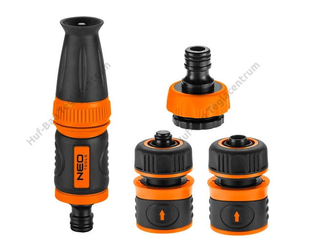 Locsolófej csatlakozókkal 1/2" 4db NEO (15-710)